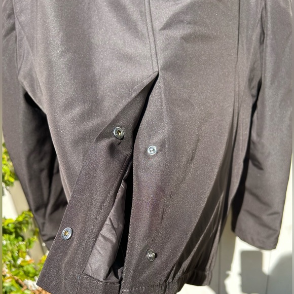 JOHN BARRITT Moto Thermal Jacket XL 44 Black Zip Utility Insulated Pockets Coat - Picture 8 of 9